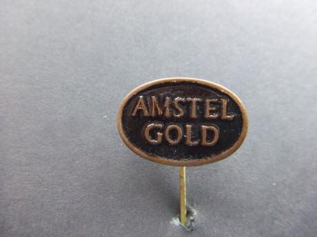 Amstel gold bier,zwart logo